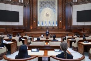 &laquo;Siyosatshunoslik&raquo; yo’nalishi talabalari O’zbekiston Respublikasi Oliy Majlisi Senatida