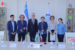 Lion universiteti Xalqaro fransuz tadqiqoti markazi vakillari O’zMUda