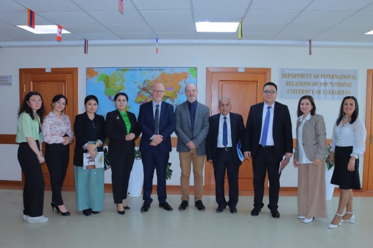 Representatives of the French INALCO University of Linguistics and Civilization are at UzMU