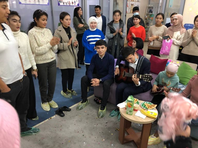 Visit of the members of the “Volunteer Club” of NUU to the “Taskin” first children’s  hospice of the Republic