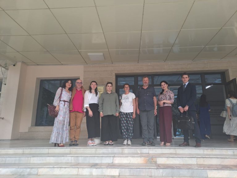 Representatives of the French Society for International Solidarity and Education (A.S.I.E.) at UzMU
