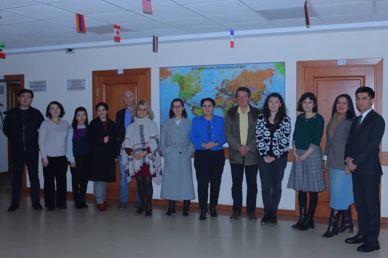 Representatives of the French University of Poitiers are at NUU