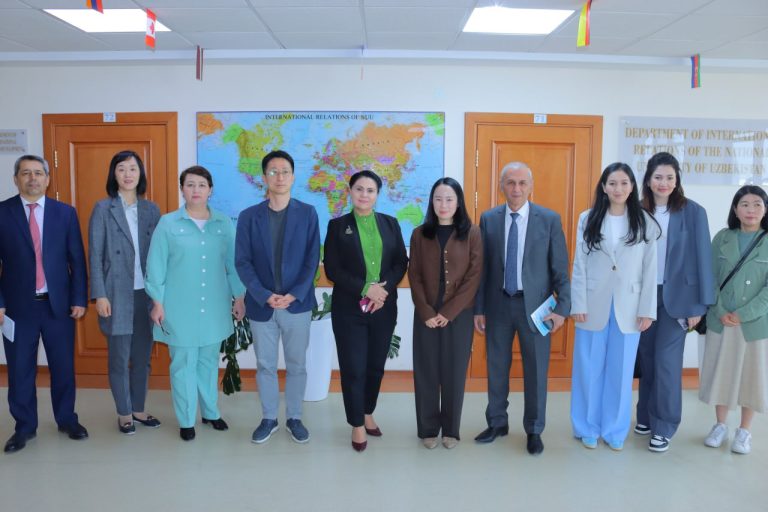 Meeting with South Korean scientists