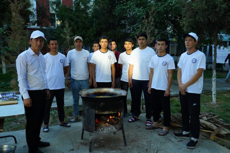 Plov competitions initiated by students as part of the festival “National University – a place of great opportunities”
