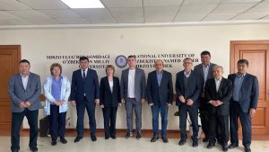Tomsk davlat universitetining “Universitetlararo yirik hajmli ma’lumotlar tadqiqotchilari konsorsiumi” delegatsiyasi O’zMUda