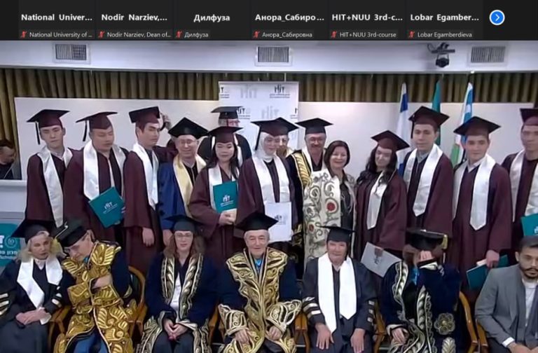 O‘zbek – Isroil qo‘shma fakulteti bitiruvchilari Isroilda diplom oldilar