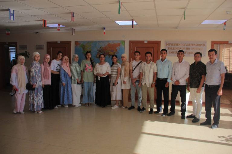 International Islamic Academy of Uzbekistan students of international relations department at UzMU