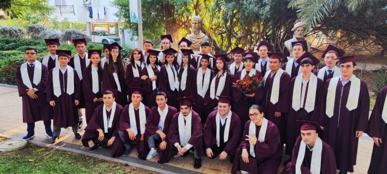 Diplomas were awarded to students of the joint Uzbek-Israeli faculty at the Holon Institute of Technology