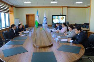 V.N.Karazina nomidagi Xarkov milliy universiteti delegatsiyasi O’zMUda