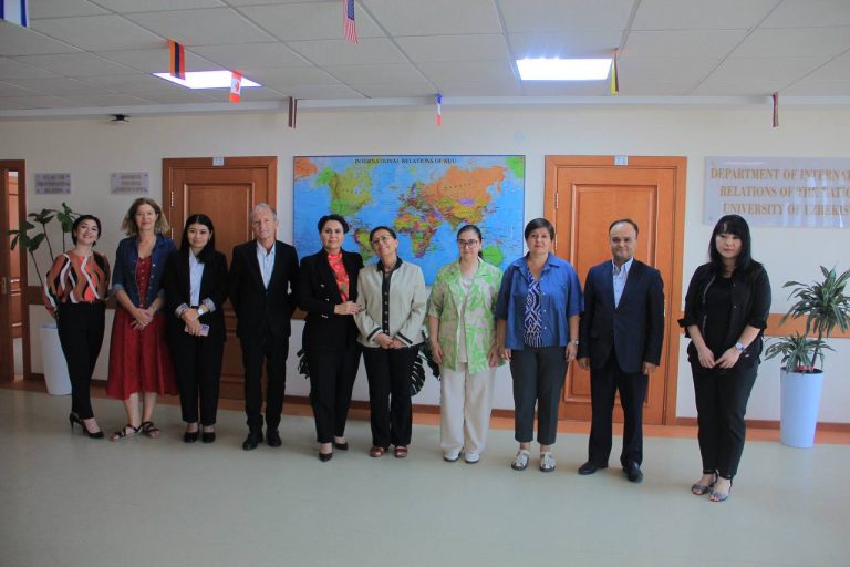 Representatives of the French University of Poitiers are at NUU