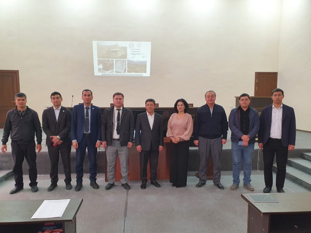 NUU organized a seminar for experts in the field of tourism in Jizzakh and Syrdarya regions in Forish district