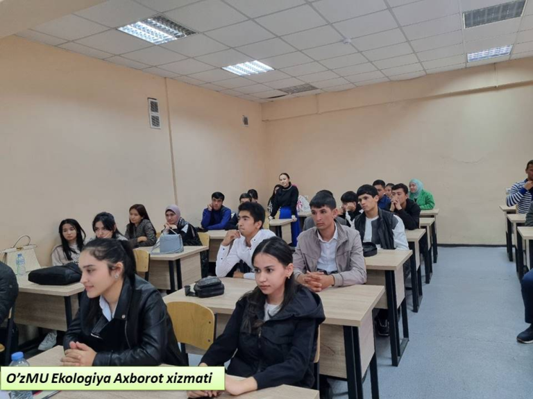 Fostering Social Justice and Environmental Sustainability: A Workshop at the National University of Uzbekistan