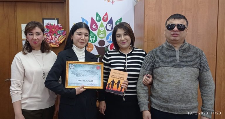 “Inklyuziv jamiyat sari” mavzusidagi video roliklar tanlovi taqdirlash marosimi