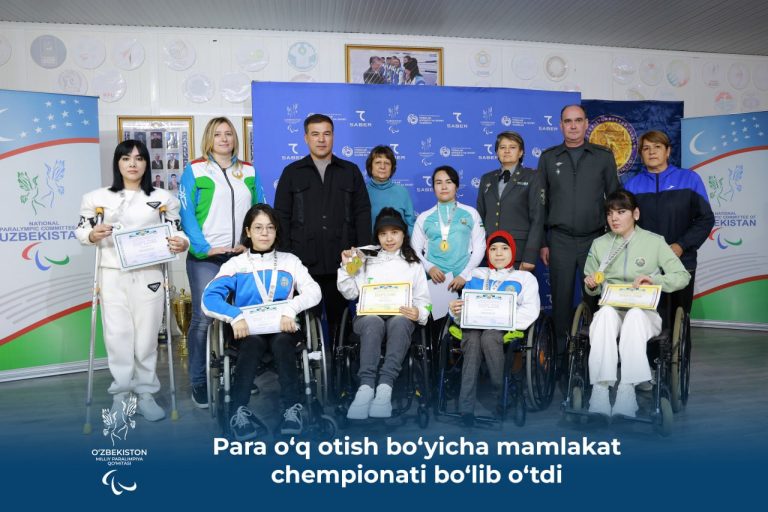 Students of NUU became the champion of Uzbekistan in para shooting