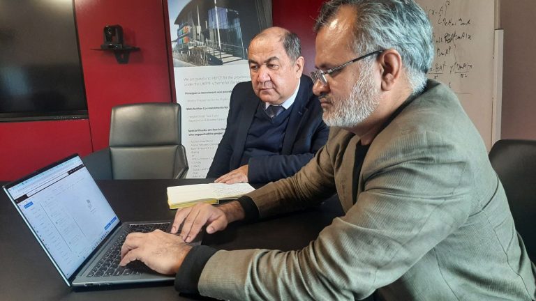 Representatives of the leadership of NUU are at Cambridge University in England