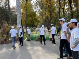 O‘zMU “YashilMakon” Milliyloyihasiniqo‘llab-quvvatlashmaqsadidaeko-aksiyaniboshladi