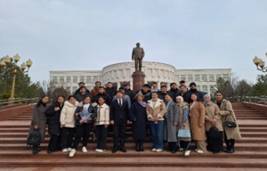 O‘zMU talabalari Islom Karimov nomidagi ilmiy-ma’rifiy majmuasida