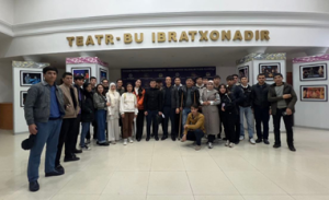 O’zbekiston davlat san’at va madaniyat instituti spektakliga tashrif