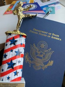 O’zMU talabasi Amerika elchixonasi tomonidan tashkil qilingan nufuzli loyihada muvaffaqiyatli ishtirok etdi