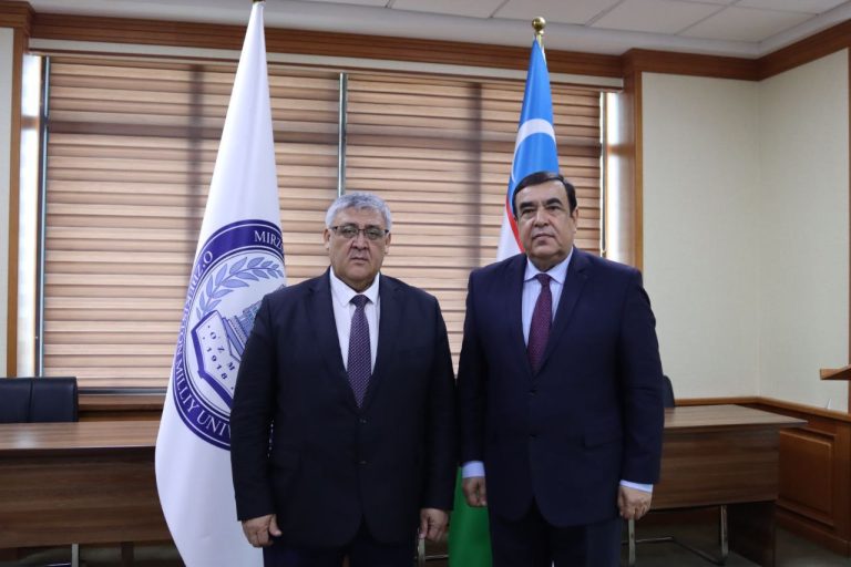 Ambassador of Tajikistan to Uzbekistan visited NUU