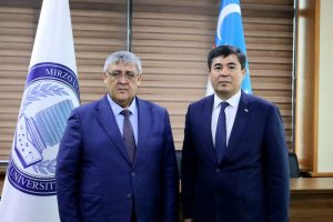 Turkmanistonning O‘zbekistondagi favqulodda va muxtor elchisi O‘zMUga tashrif buyurdi