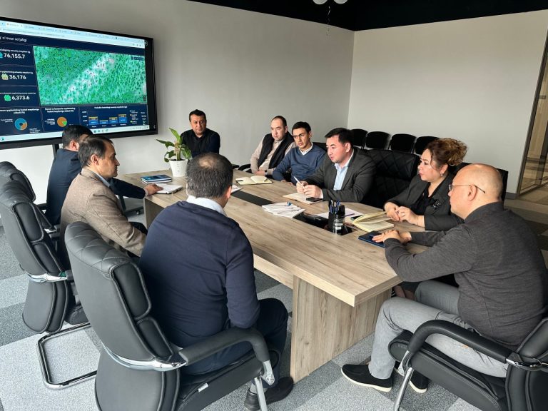 Issues of cooperation with the Space Research and Technologies Agency were discussed