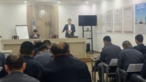 Toshkent viloyatidagi 22-son jazoni ijro etish muassasasida Ma’rifat Soati O‘tkazildi