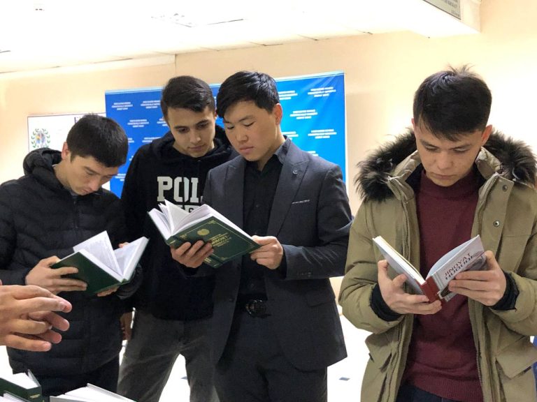 Mirzo Ulug‘bek nomidagi O’zbekiston Milliy universitetida kitob yarmarkasi o‘tkazildi