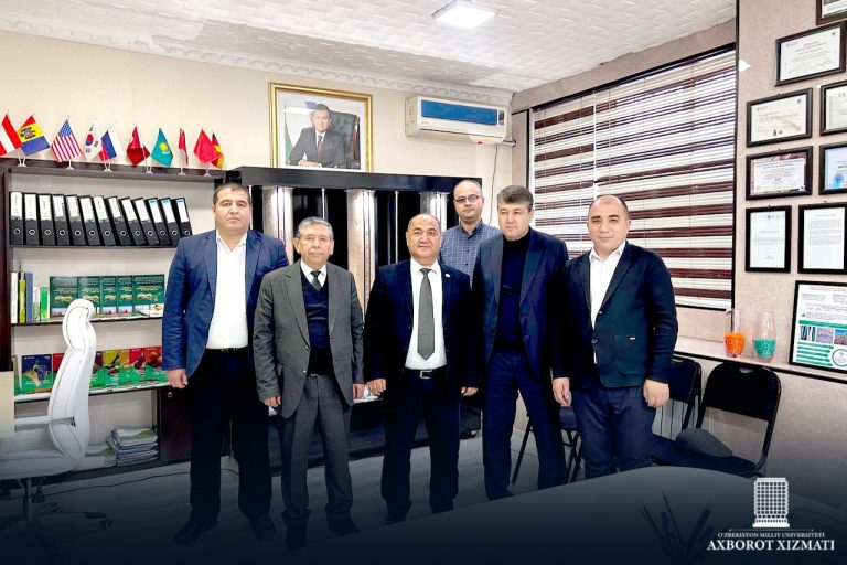 A meeting was held to strengthen scientific and practical collaboration with the “Tuproqsifattahlil” State Unitary Enterprise.