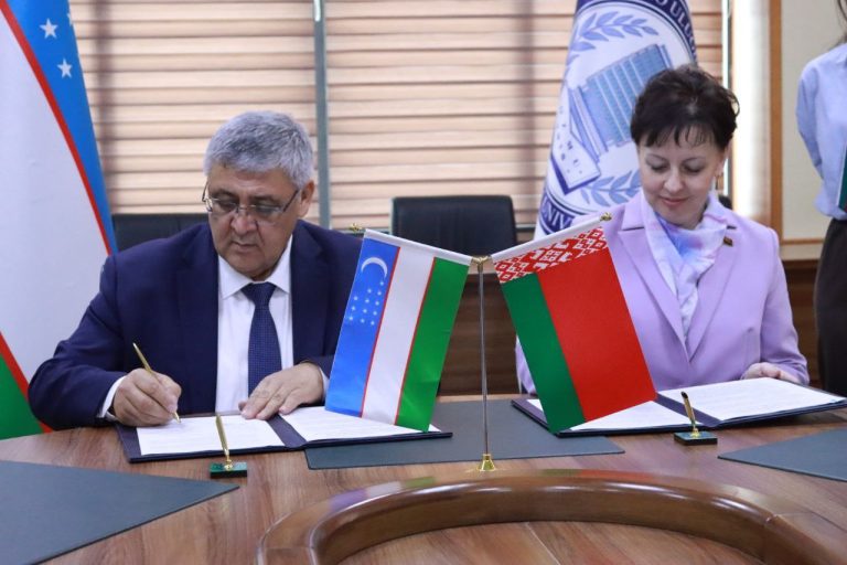 Delegation from P. M. Masherov Vitebsk State University visited the NUU