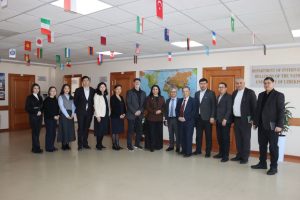 Representatives of the delegation of Nazarbayev University of Kazakhstan visited the NUU