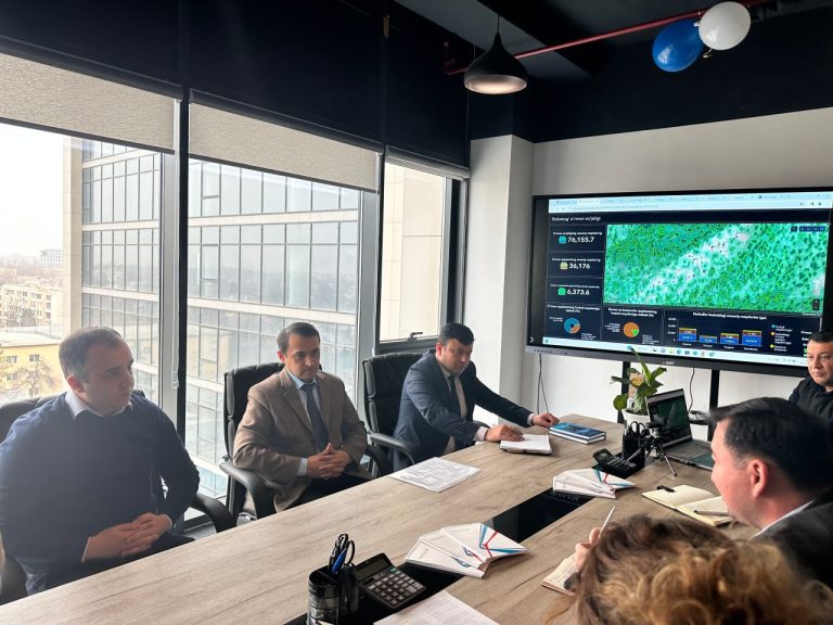 Collaboration between the National University of Uzbekistan and the Space Research Agency in the fields of aerospace and geoinformatics