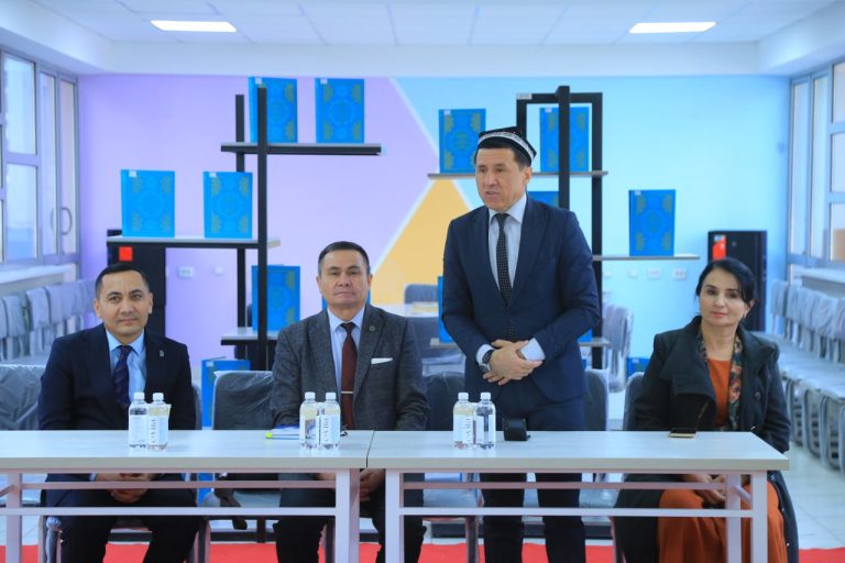 National University of Uzbekistan Faculty Member Leads Guest Lecture on Affordable and Clean Energy at Affiliated Schools