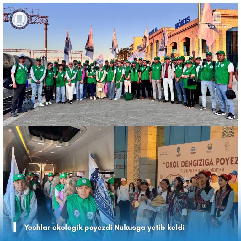 “Orol dengiziga ekologik poyezd”