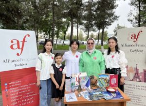 Collaboration with Alliance Française de Tachkent