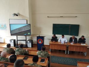 Universiteti Harbiy tayyorgarlik o‘quv markazida korrupsiyaga qarshi kurashish bo‘yicha profilaktik tadbir