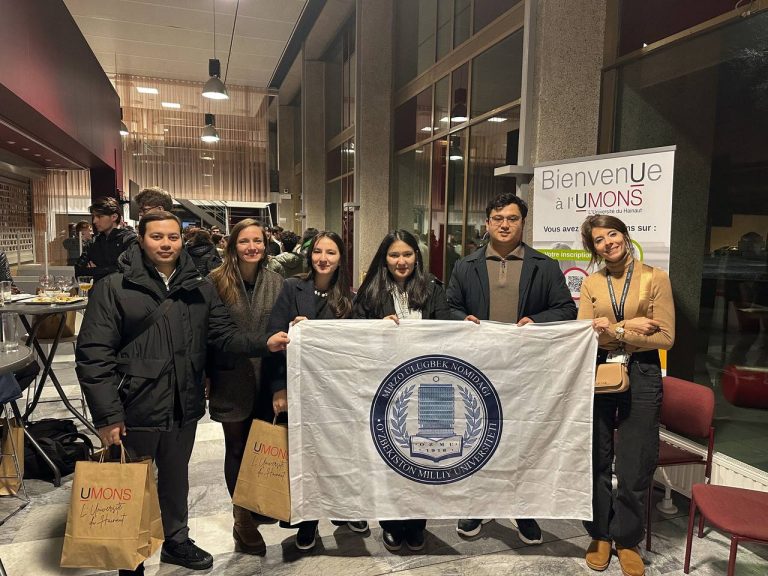 NUU Students Begin Studies at the University of Mons, Belgium