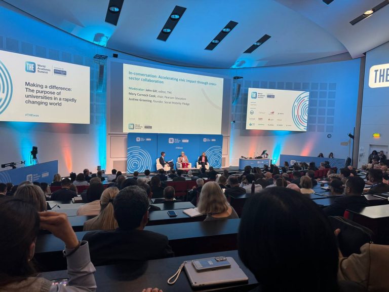 Manshester universitetida THE akademik sammiti