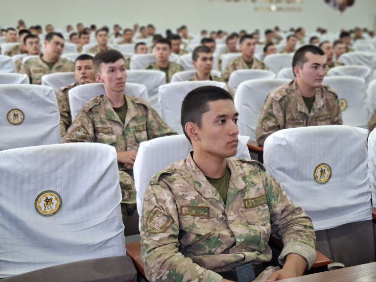 “A psychological seminar was held for students of the military department by professors and teachers of the National University of Uzbekistan”
