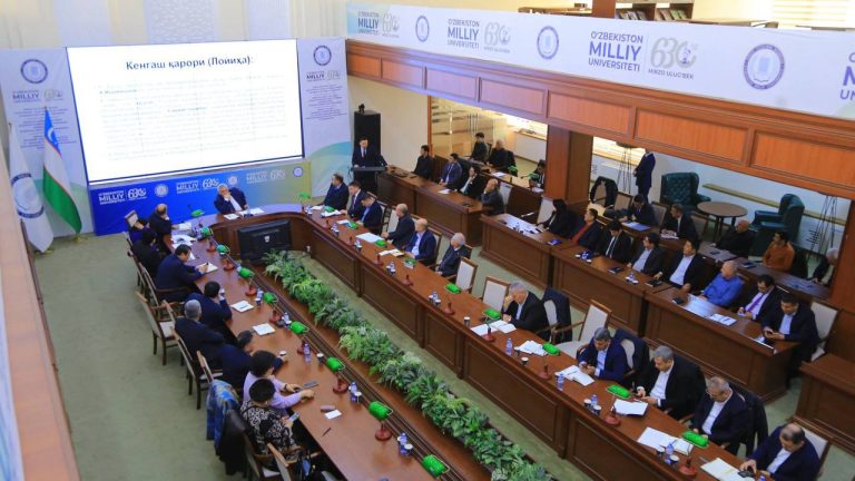 Universitet Kengashida ustuvor vazifalar muhokama qilindi