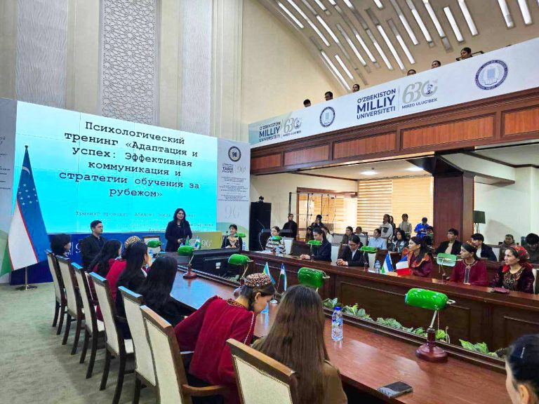 Xorijiy talabalar uchun psixologik trening: moslashish va samarali muloqot ko‘nikmalari